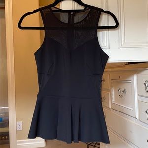 Intermix Black Pendulum Top